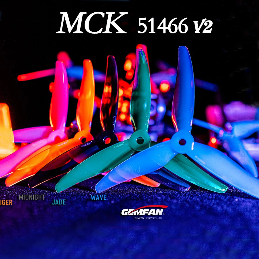 24pcs/12 pairs Gemfan 51466 V2 - Fpv Drone Bag recension och pris