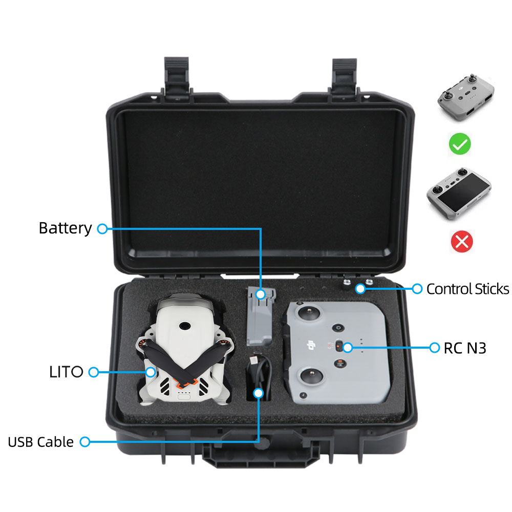 Portable Carrying Case for DJI - Fpv Drone Bag recension och pris
